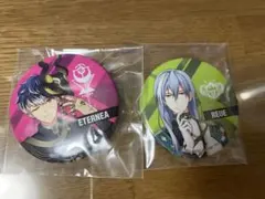 アイナナ　ダンマカ 一番くじ　缶バッジ　エーテルネーア(百)ロイエ（千）