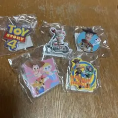 お値下げ☆新品☆トイストーリー4 かわいいクリップ 5種セット