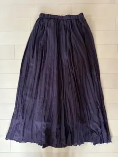 ITEMS URBAN RESEARCH パープル プリーツスカート