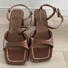 SLOBE lena　サンダル　ブラウン