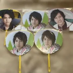 二宮和也 ミニうちわ 5枚セット