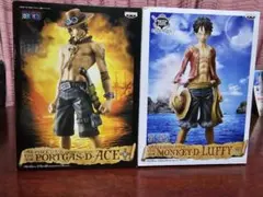 ワンピース ポートガス・D・エース & モンキー・D・ルフィ フィギュアセット