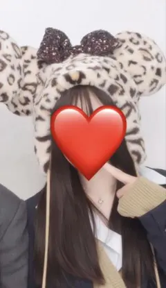 ディズニー ヒョウ柄ファンキャップ