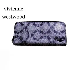 ヴィヴィアンウエストウッド ◇希少 美品◇ スクイグル 総柄 長財布