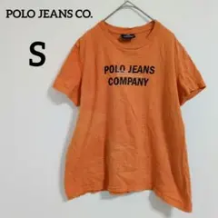 １点限り⭐POLO JEANS CO.【S】Tシャツ オレンジ 半袖Tシャツ