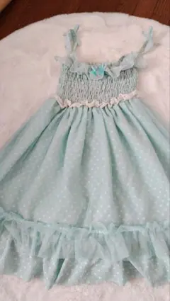 axes femmeKIDS ドット柄 ワンピース 140㎝