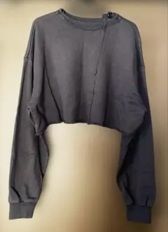 スウェット ショート丈