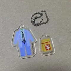 東片仗助 吉良吉影 アクリルプレート付きパッケージキーホルダー jojo