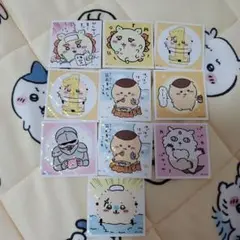 ちいかわ あつめてシールガム2 ラッコ・シーサー・鎧・あのこ・くりまんじゅう