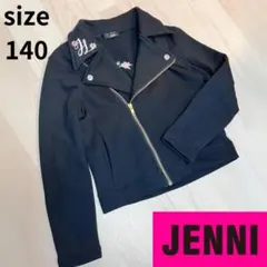 Jenni love ジェニー　黒ライダース型ジャケット