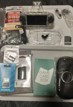 【ips液晶】PSP1000　ガラスフロントパネル仕様　オマケ付き