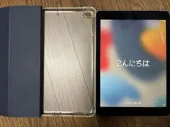 WHG5D 完動品iPad Air2(A1566)本体32GBグレイ　カバー付き