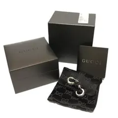 グッチ 839732 925 グッチ スタッファ スモール フープ ピアス - メルカリ