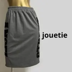 【0296】jouetie 膝丈 スカート M グレー