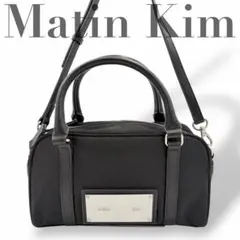 【美品】Matin Kim ショルダーバッグ ブラック マーティンキム ブラック