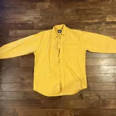 oldGAP 長袖シャツ黄色　90s