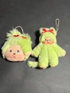 Z-24/ 地球博　キッコロ　モンチッチ　キーホルダー　マスコット 2点まとめ