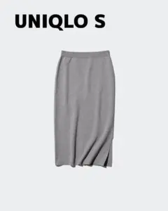 ユニクロ UNIQLO スムースコットンブレンドスカート Sサイズ