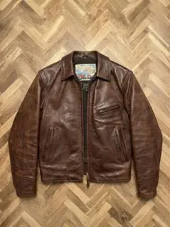 2026年最新】AERO LEATHER メンズ シングルライダースの人気アイテム