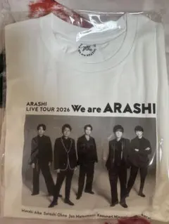 ARASHI LIVE TOUR 2026 Tシャツ - メルカリ