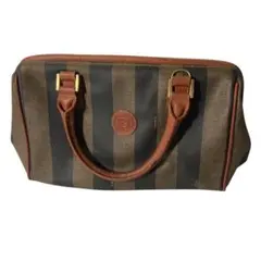 MONOTOWN 様専用FENDI ハンドバッグ ストライプ ボストン