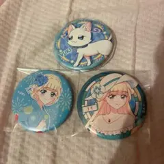 わんだふるぷりきゅあ/プリキュア /缶バッジ/ニャミー/リリアン/猫袋