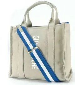 ギラロッシュ 2way ショルダーバッグ トートバッグ ストライプ