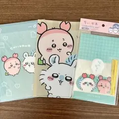 ちいかわ　モモンガ　古本屋　3点セット　キャンドゥ　セリア