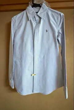 ☆美品☆ポロラルフローレン ボタンダウン コットンシャツ　マルチポニー刺繍