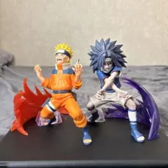NARUTO-ナルト- 疾風伝 Figuno NARUTO ・SASUKE 4種 - メルカリ