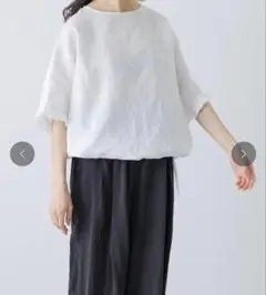 かぐれ リネンフリルスリーブプルオーバーSpring/Summer 2026 - メルカリ