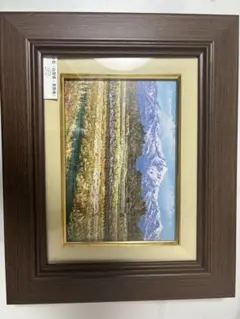篠崎輝夫「富士五湖 篭坂峠」油彩 SM 額装 油絵 油画 絵画 A - メルカリ