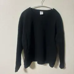 美品⭐️ Hanes 【L】エコスマート ブラック トレーナー