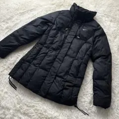 NIKE 洗える良質ダウンコート 550フィルパワー ダブルジップ XL 黒