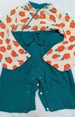 袴ロンパース　80