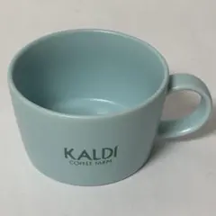 KALDI COFFEE FARM 限定 スープカップ 青 陶器のサムネイル