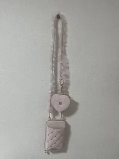 Rosé Muse organ frill mini shoulder ピンク