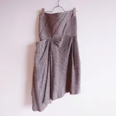 DRWCYS ドロシーズ ベアトップ ツイード柄 ワンピース