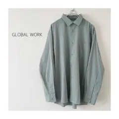 GLOBAL WORK 長袖シャツ Lサイズ メンズ ユニセックス 春トップスのサムネイル
