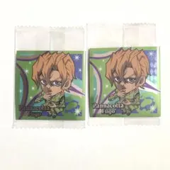 新品未開封 ジョジョの奇妙な冒険 5部 ウエハース　シール　フーゴ　2枚セット