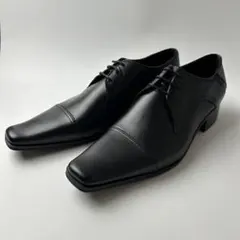 新品【キャサリンハムネット】本革 ストレートチップ ドレスシューズ 26.5黒のサムネイル