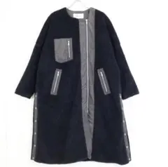 F/CE. / エフシーイー リサイクルボア ロングコート マキシ丈 XS