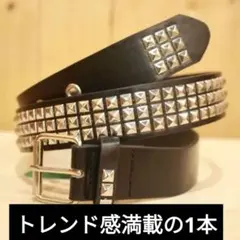 内緒割【ブラッグ】ウエスタンベルトスタッズ 韓国 Y2K ストリート
