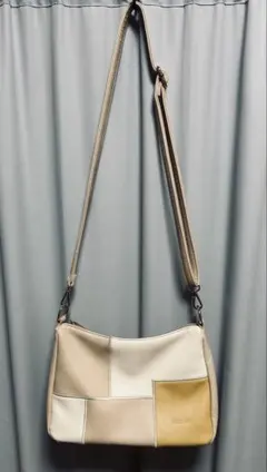FIRANO ショルダーバッグ パッチワークデザイン