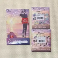 くじスクエア にじさんじHEROES海の家くじ 小柳ロウ 3点セット