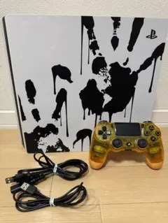 中古品 プレイステーション4 Pro 本体 デスストランディングエディション
