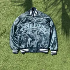 80-90sサテンスタジャンUSA製　ヴィンテージ　短丈　アメガシ