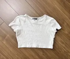ZARA クロップド丈 トップス サイズ28