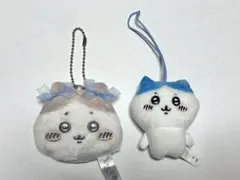 ちいかわ ハチワレ　マスコットミラー&ぬいぐるみマスコット　2点セット
