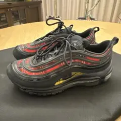 【わ様専用】Nike Air Max 97 ブラック/レッド/チェック